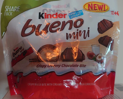 Kinder Bueno Mini Share Pack, 5.7 Oz, Chocolate