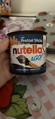 Hazelnut Spread + Pretzel Sticks, Hazelnut