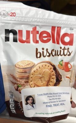 Cookies Filled With Hazelnut Spread
