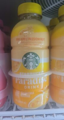 Paradise Drink Pineapple Passionfruit Coconutmilk Beverage, Pineapple; Passionfruit
