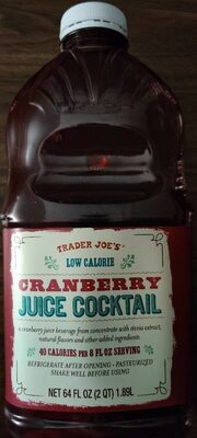 Juice Cocktail, Cranberry