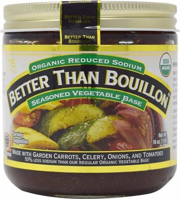 Organic Reduced Sodium Seasoned Vegetable Base