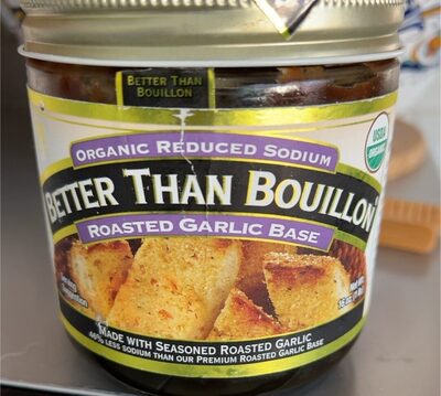 Organic Reduced Sodium Roasted Garlic Base