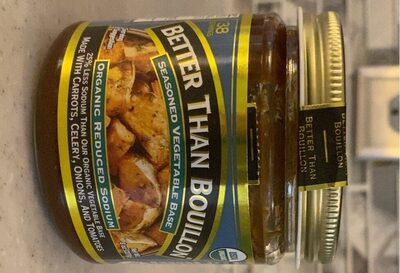 Organic Reduced Sodium Seasoned Vegetable Base