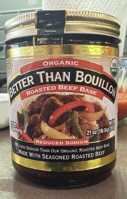 Organic Reduced Sodium Roasted Beef Base