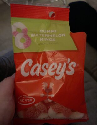 Gummi Watermelon Rings, Gummi Watermelon