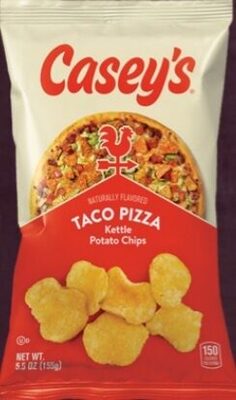 Taco Pizza Kettle Potato Chips, Taco Pizza