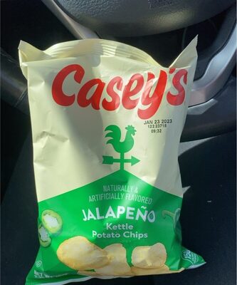 Jalapeno Flavored Kettle Potato Chips, Jalapeno