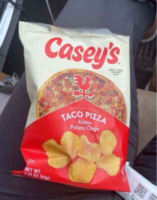 Taco Pizza Flavored Kettle Potato Chips, Taco Pizza