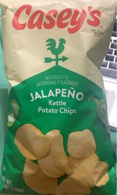 Jalapeno Flavored Kettle Potato Chips, Jalapeno