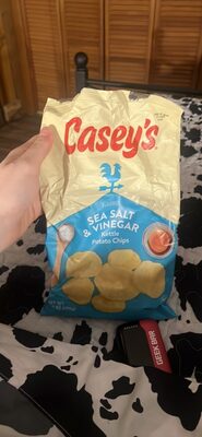 Sea Salt & Vinegar Flavored Kettle Potato Chips, Sea Salt & Vinegar