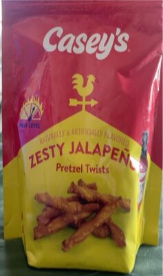 Zesty Jalapeno Pretzel Twists, Zesty Jalapeno