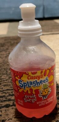 Fruit Surge Flavored Water Beverage Splashees, Fruit Surge