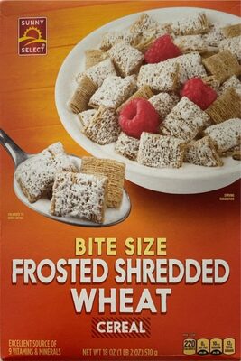 Frosted Bite Size Shredded Wheat Cereal, Shredded Wheat
