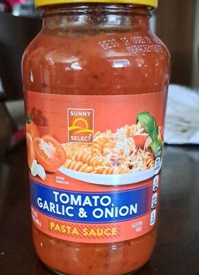 Tomato, Garlic & Onion Pasta Sauce, Tomato, Garlic & Onion