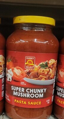 Super Chunky Mushroom Pasta Sauce, Super Chunky Mushroom