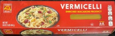 Vermicelli Enriched Macaroni Product, Vermicelli