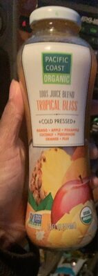 Tropical Bliss Cold Pressed 100% Juice Blend, Tropical Bliss