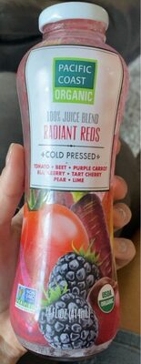 Radiant Reds Cold Pressed 100% Juice Blend, Radiant Reds