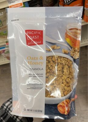 Whole Grain Rolled Oats With Molasses & Honey Granola, Oats & Honey