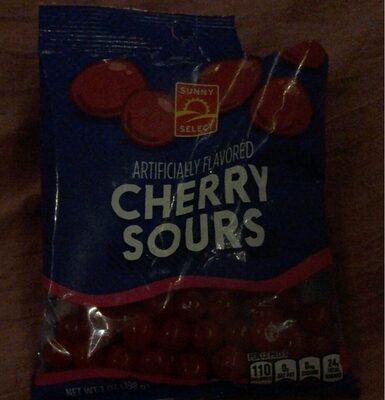 Cherry Sours Flavored Candy, Cherry Sours