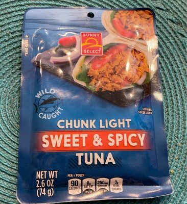 Chunk Light Sweet & Spicy Tuna, Sweet & Spicy