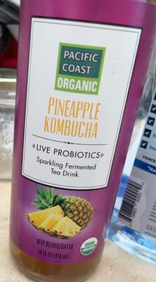 Pineapple Organic Kombucha, Pineapple