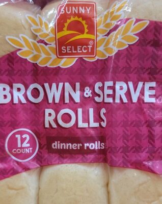 Brown & Serve Dinner Rolls