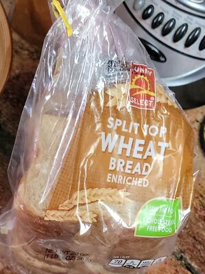 Wheat Split Top Enriched Bread, Wheat