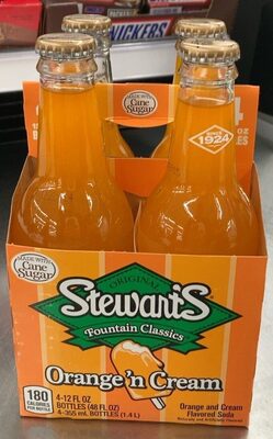 Orange And Cream Flavored Soda, Orange And Cream