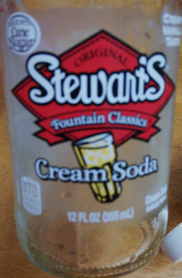 Stewart's, Fountain Classics, Soda, Cream, Cream