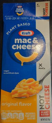 Original Mac & Cheese Macaroni & Plant Based Sauce Mix, Original Mac & Cheese