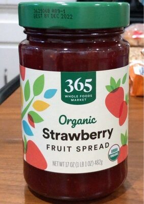 Strawberry Fruit Spread, Strawberry