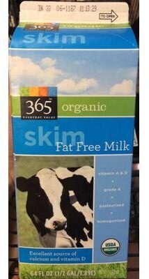 Organic 0% Nonfat Milk