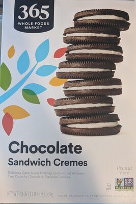 Chocolate Sandwich Cremes, Chocolate