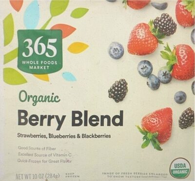 Berry Blend Organic Strawberries, Blueberries & Blackberries, Berry Blend