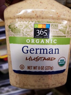 German Organic Mustard, German