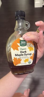Dark Maple Syrup, Dark Maple
