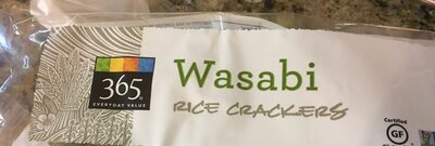 Wasabi Rice Crackers