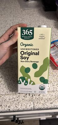 Original Unsweetened Soymilk Beverage, Original, Unsweetened