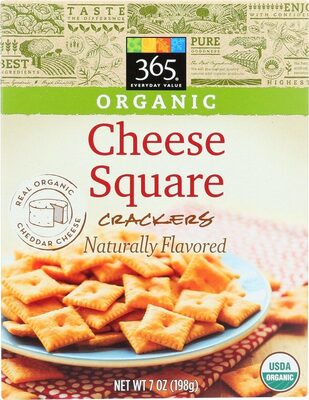 Cheese Square Crackers, Cheese