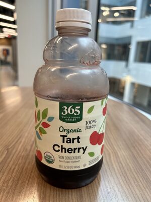 No Sugar Added Tart Cherry 100% Juice From Concentrate, Tart Cherry