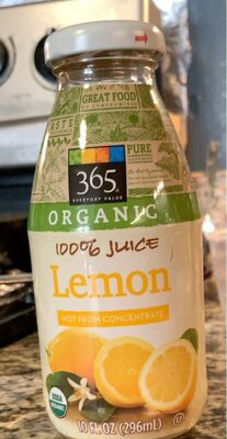 100% Lemon Juice, Lemon