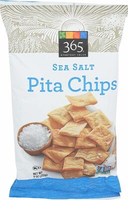 Sea Salt Pita Chips, Sea Salt