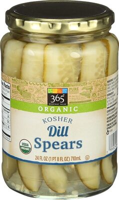 Kosher Dill Spears, Kosher Dill