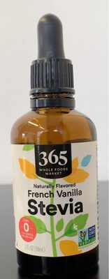 French Vanilla Stevia Extract Liquid, French Vanilla