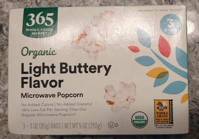 Light Butter Microwave Popcorn, Light Butter