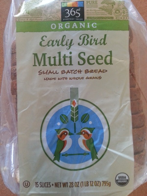  Early Bird Multi Seed Organic Small Batch Bread, Early Bird Multi Seed