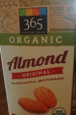 Original Organic Almondmilk Beverage, Original