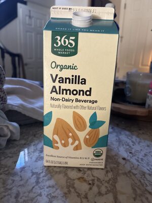 Vanilla Almondmilk Beverage, Vanilla